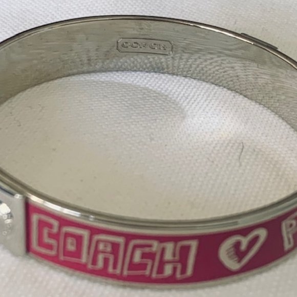 Coach Poppy Bangle Bracelet - Picture 2 of 8